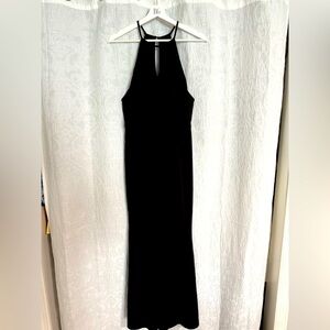 Bill Levkoff Black Halter Dress